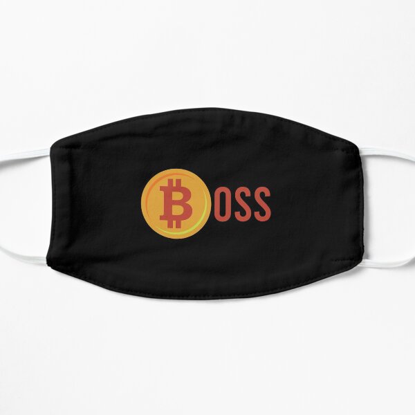 Bitcoin boss Flat Mask