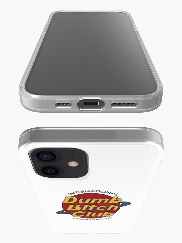 Alternate view of Dumb Bitch Club iPhone Case & Cover