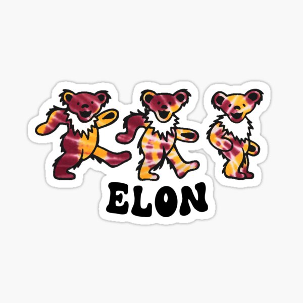 Elon Bears Sticker