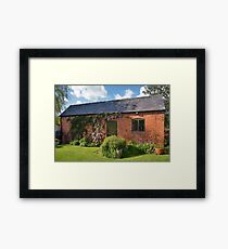 Garden Out Building Framed Print