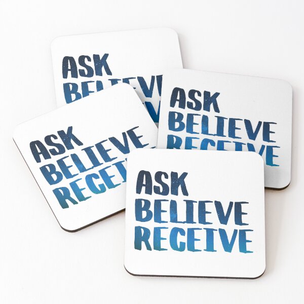 Aperçu de l'œuvre Ask Believe Receive créée et vendue par JackCurtis1991.