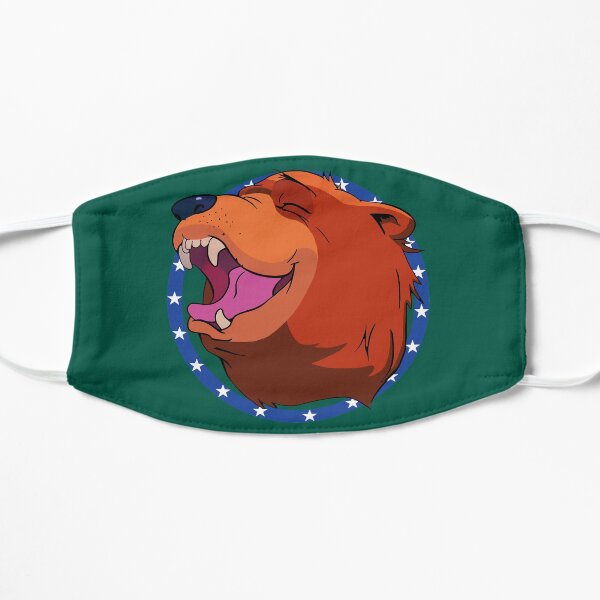 Bear for Hire Flat Mask