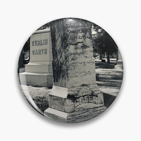 Item preview, Crumbling Cemetery Tombstone - Black and White designed and sold by Kyle West.