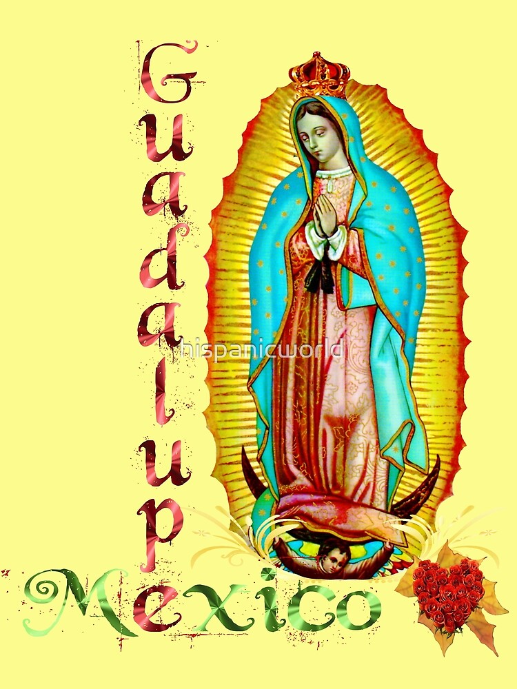 Our Lady of Guadalupe Mexican Virgin Mary Mexico Angels Tilma 20-107  Backpack for Sale by hispanicworld