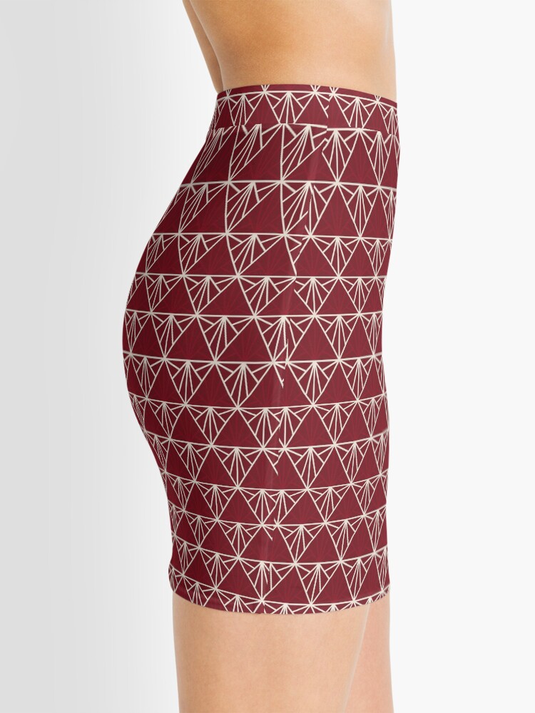Alternate view of Triangle Time Mini Skirt