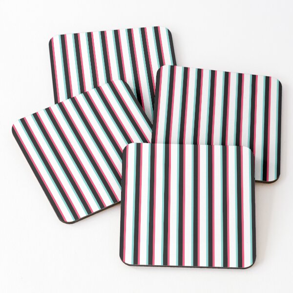Item preview, Tik Tok Colored Striped Design designed and sold by AlanPhotoArt.
