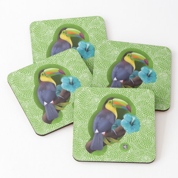 Item preview, Florian the toucan designed and sold by Kathy Lecocq.