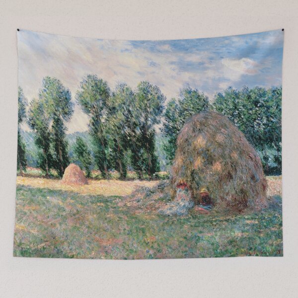Item preview, Haystacks by Claude Monet designed and sold by VintageArchive.