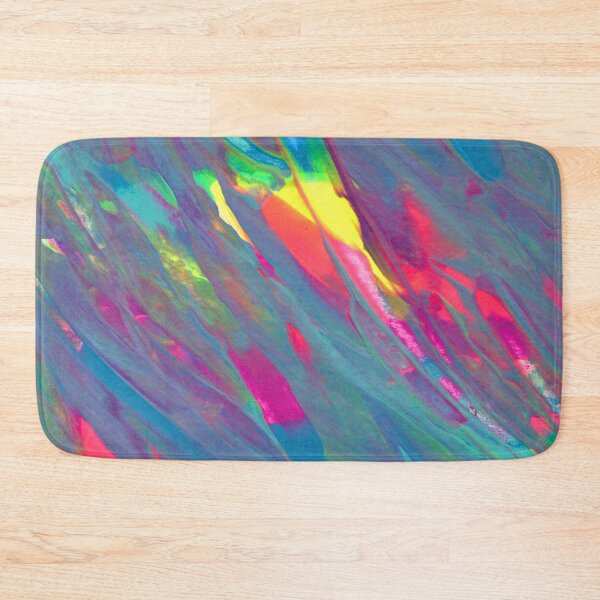 Item preview, Prismatic Ocean Waves Abstract Painting designed and sold by Daydreamer Alley.