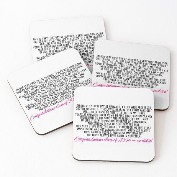 Item preview, Elle Woods graduation speech designed and sold by ec0naway.