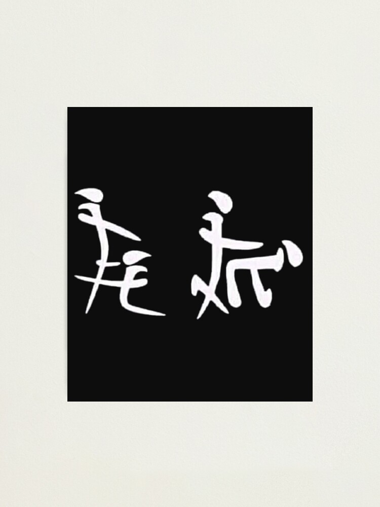 Chinese Hieroglyphs Symbols Sex Photographic Print By Ibljutiy Redbubble 9179