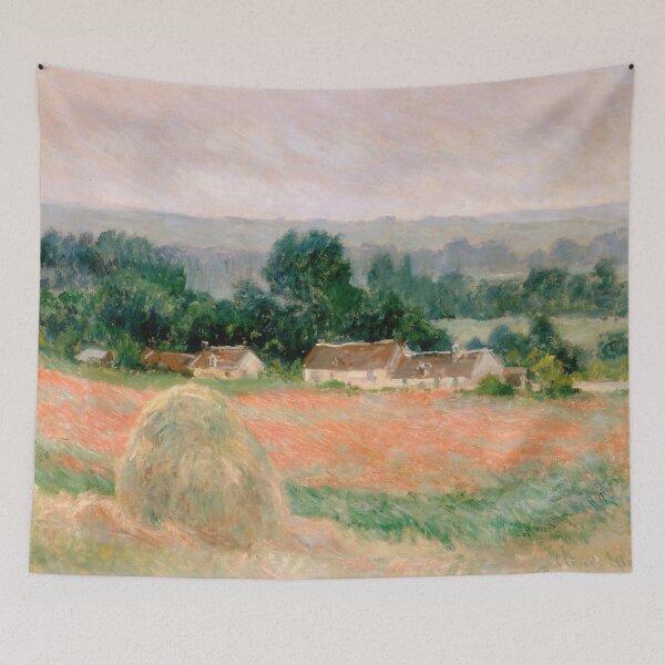 Item preview, Haystack at Giverny by Claude Monet designed and sold by VintageArchive.