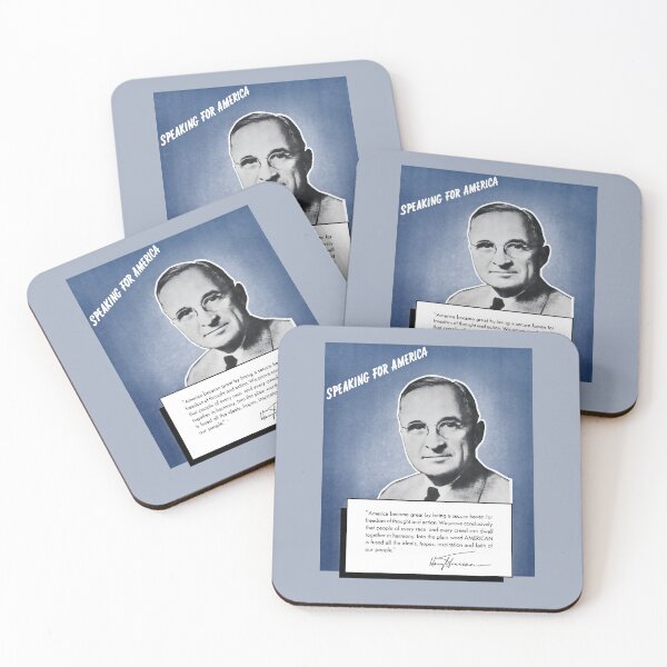 Item preview, President Truman -- Speaking For America designed and sold by warishellstore.