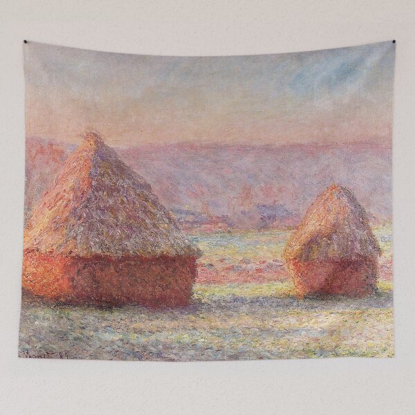 Item preview, White Frost, Sunrise by Claude Monet designed and sold by VintageArchive.