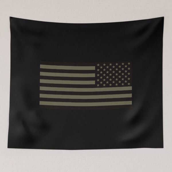 Item preview, Reverse Green American US Army Flag designed and sold by Beltschazar.