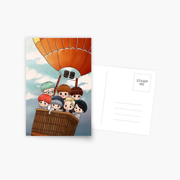BTS YOUNG FOREVER Postcard