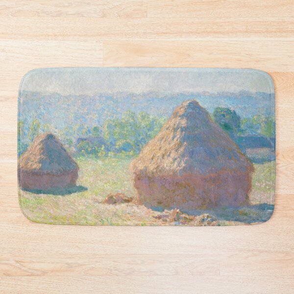 Item preview, Haystacks, end of Summer by Claude Monet designed and sold by VintageArchive.
