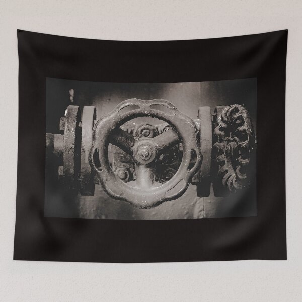 Item preview, The valve in black and white designed and sold by MarieClaude1954.