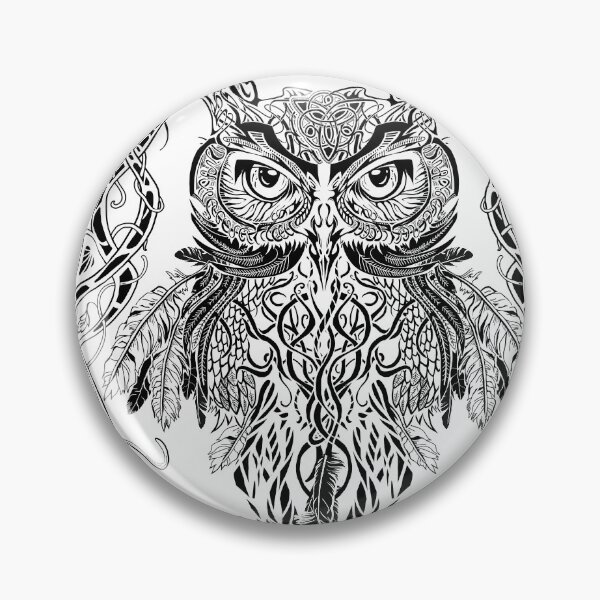Item preview, Black and white Owl designed and sold by Raul Lopez Pomares.