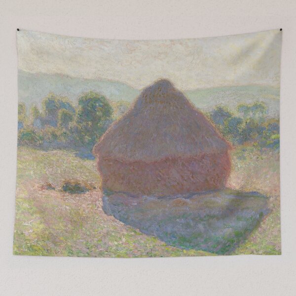 Item preview, Haystacks, Midday by Claude Monet designed and sold by VintageArchive.