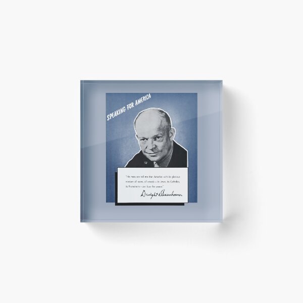 Item preview, General Eisenhower -- Speaking For America designed and sold by warishellstore.