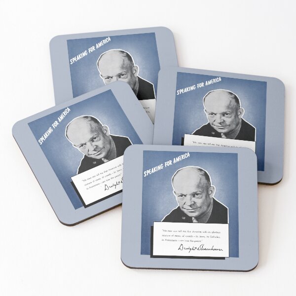 Item preview, General Eisenhower -- Speaking For America designed and sold by warishellstore.