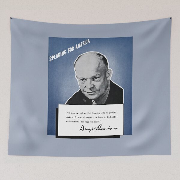 Item preview, General Eisenhower -- Speaking For America designed and sold by warishellstore.