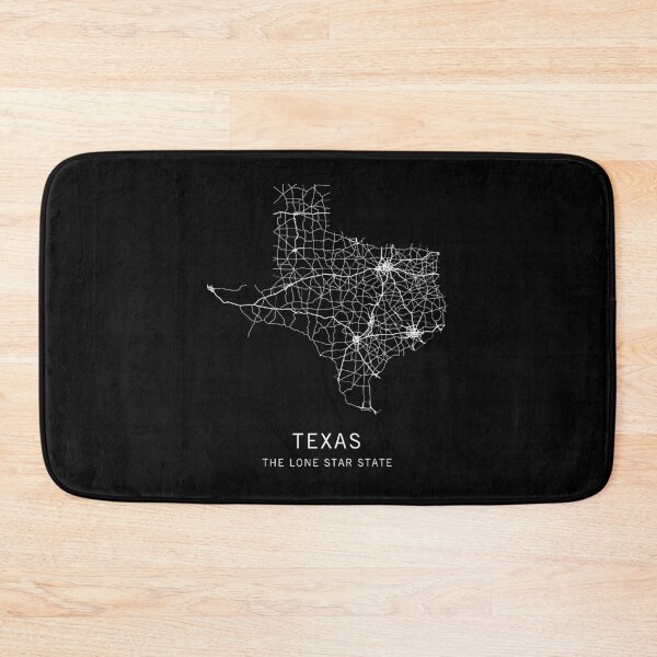 Item preview, Texas State Road Map designed and sold by clarkstpress.