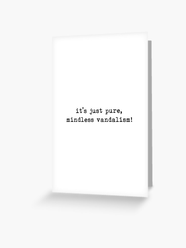 Carte De Vœux Misfits Nathan Young Quote Par Dauntlesgrenade Redbubble