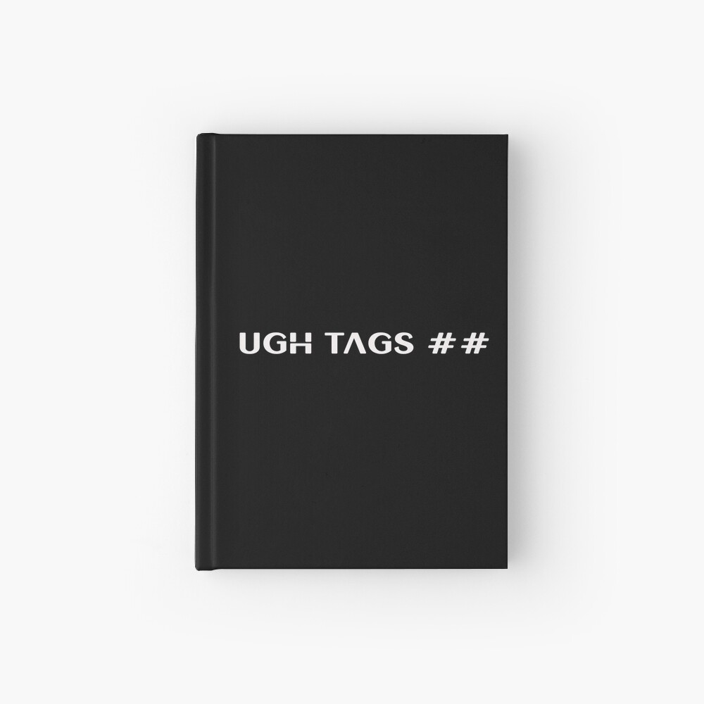 Roblox Ugh Tags Spiral Notebook By T Shirt Designs Redbubble - roblox tags