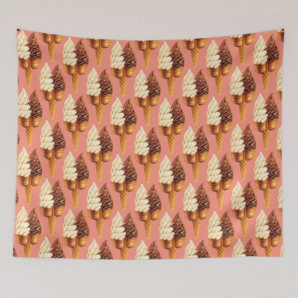 Item preview, Twin Cone Pattern - Pink designed and sold by Kelly  Gilleran.