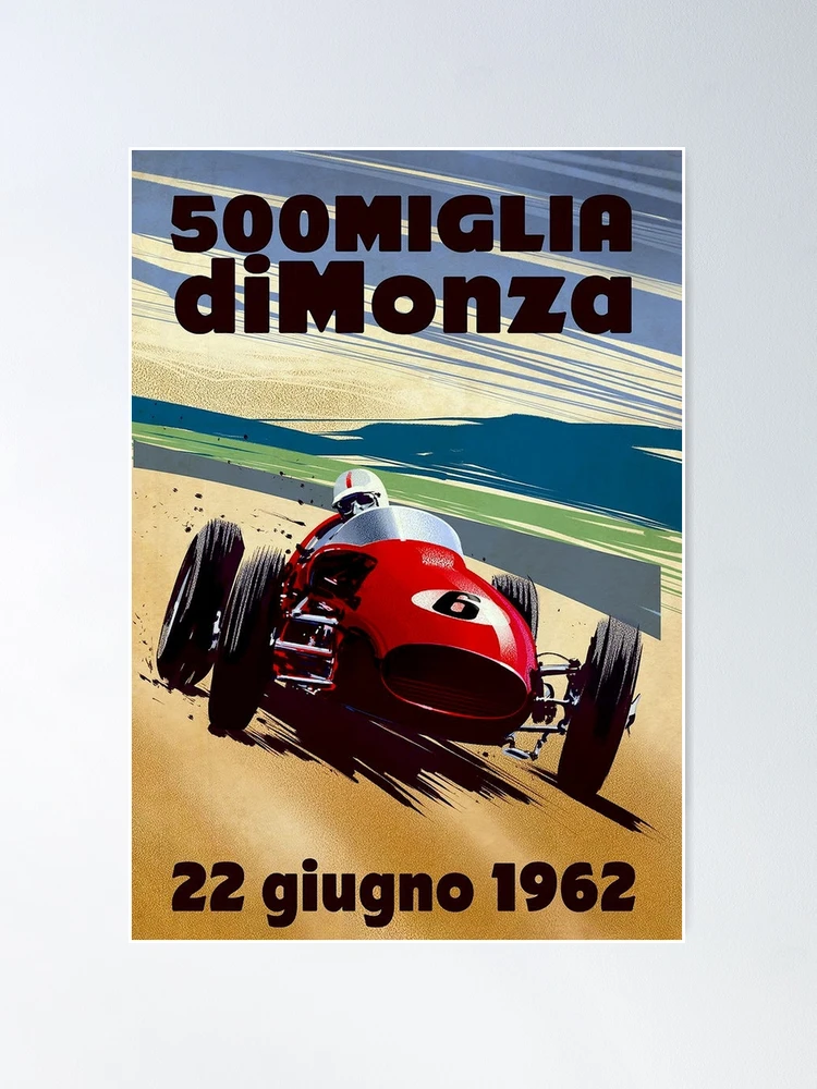 Affiche Formule 1 - Le Baron Rouge 30 x 40 cm AUTO-MOTO