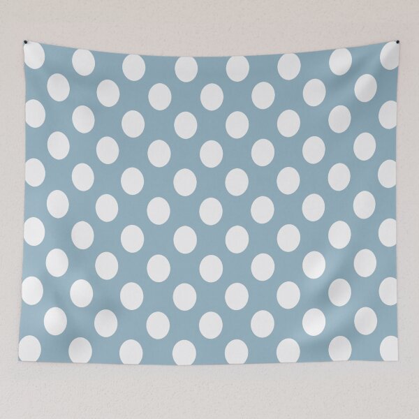 Item preview, Blue and White Polka Dots designed and sold by lizmcginn.