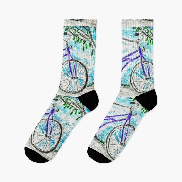 Item preview, Pretty Purple Bicycle designed and sold by RobynLee.