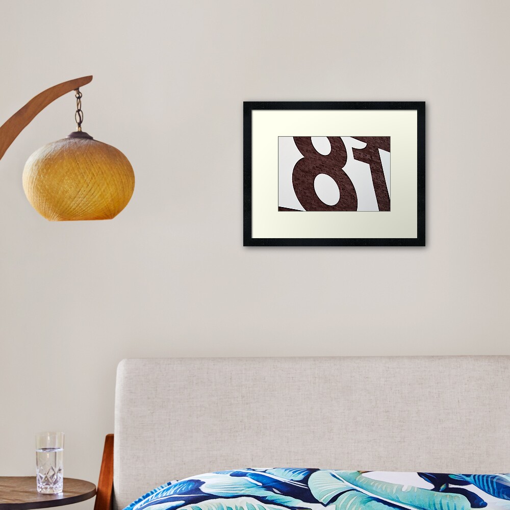 Item preview, Framed Art Print designed and sold by littleoldhag.