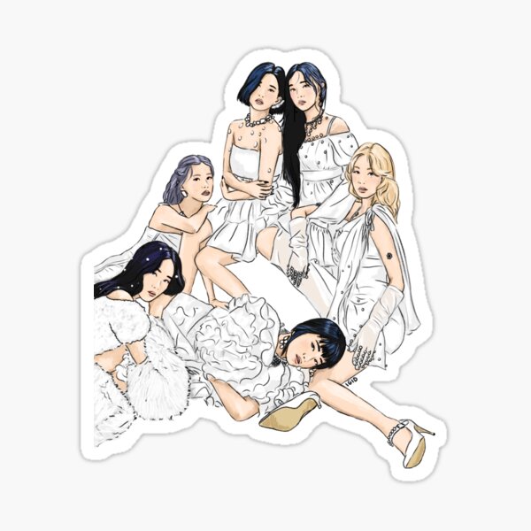 (G) I-DLE Oh, Dios mío Pegatina