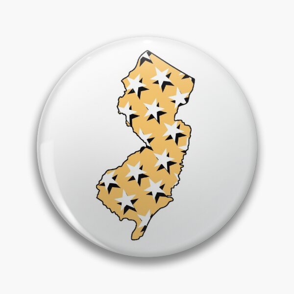 Item preview, New Jersey Orange w/ Stars designed and sold by graceprock.