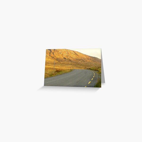 The Road Most Travelled Greeting Card