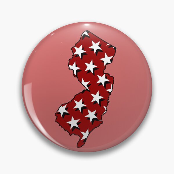 Artikelvorschau, New Jersey Maroon mit Sternen entworfen und verkauft von graceprock.