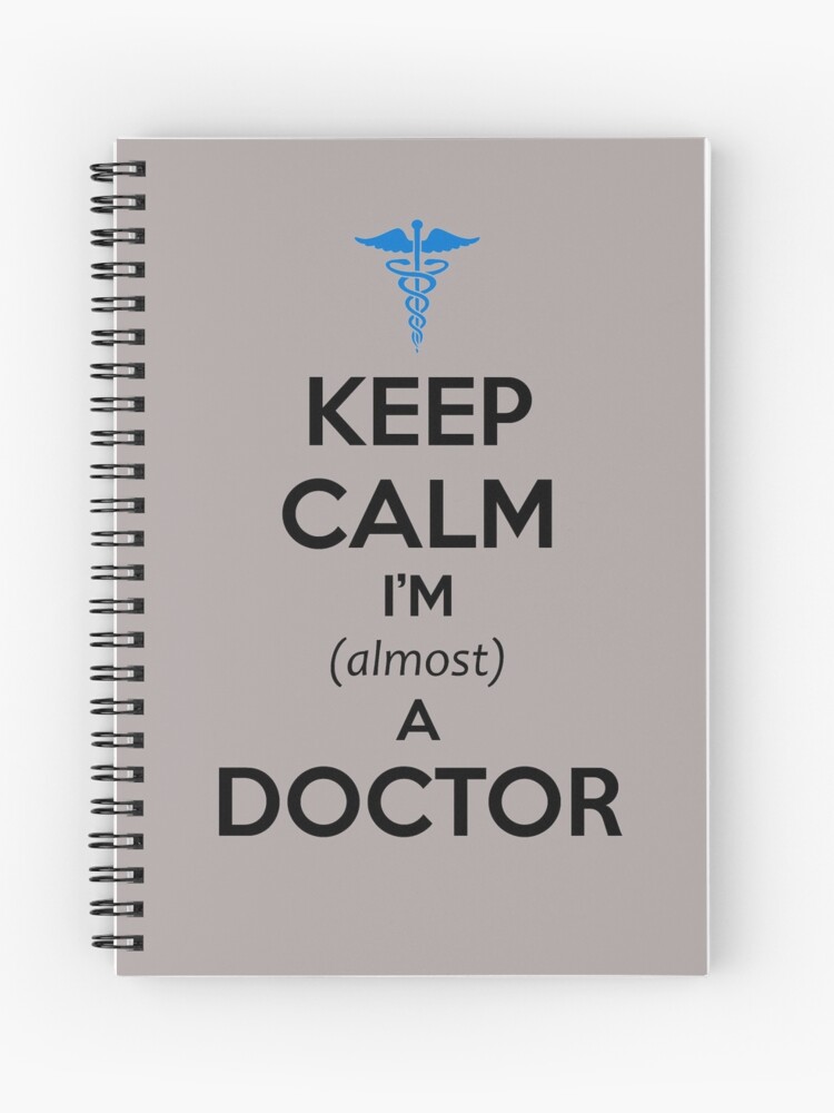 Medical Student Gifts - Keep Calm I'm Almost a Doctor Funny Gift Ideas for  Med School Students & Graduation for New MD