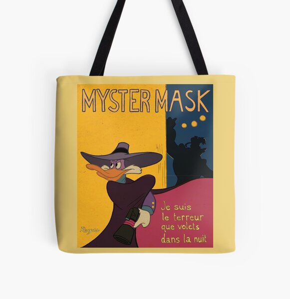 "Myster Mask (Darkwing Duck)" Tote Bag for Sale by Renzoid | Redbubble
