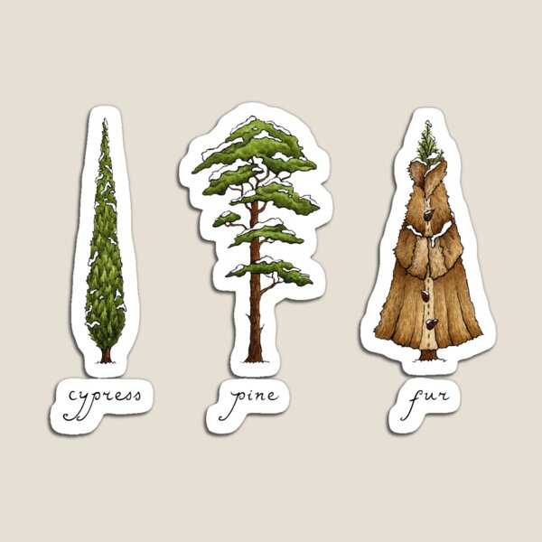 Fur Tree Magnet
