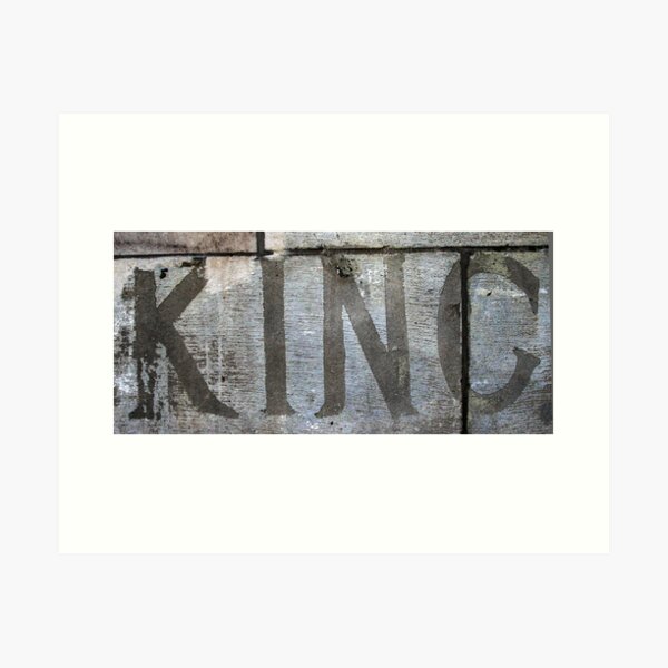 Cement King Art Print