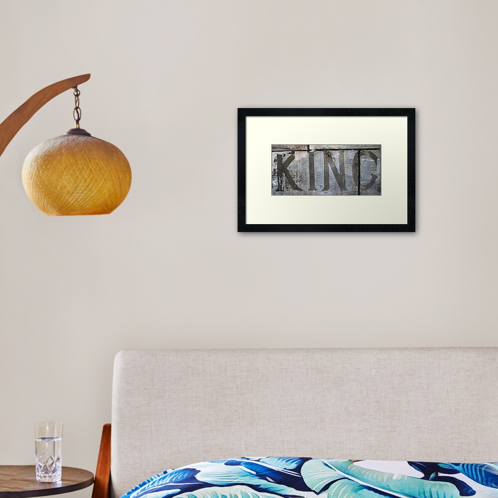 Item preview, Framed Art Print designed and sold by littleoldhag.