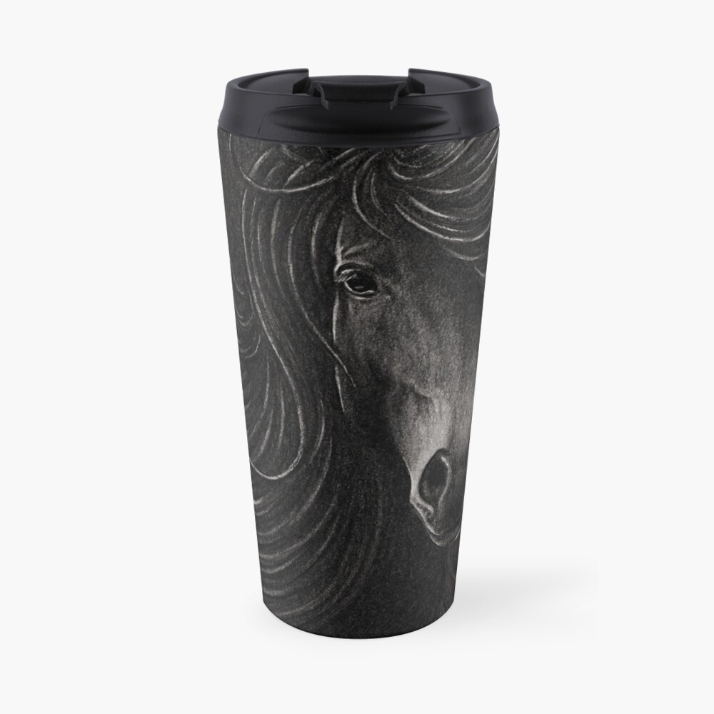 Night Horse Travel Mug