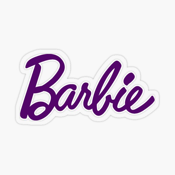 Purple barbie online logo