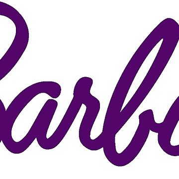 Purple barbie online logo