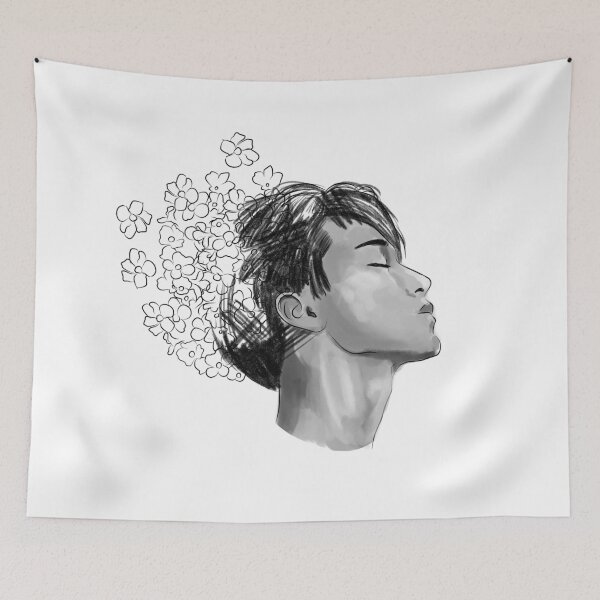 Item preview, San ATEEZ | "Birth Flower Beauty" VER. 2 designed and sold by seapandaarts.
