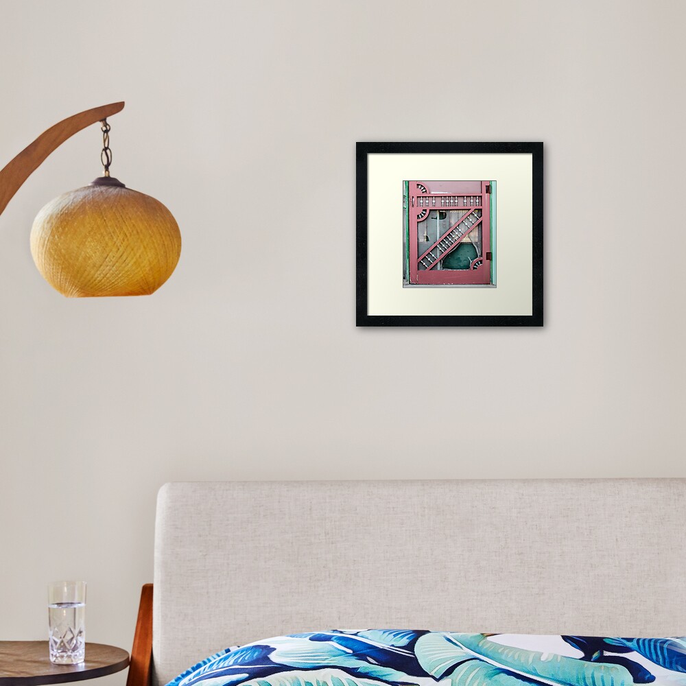 Item preview, Framed Art Print designed and sold by littleoldhag.