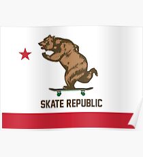 Skate Republic Poster